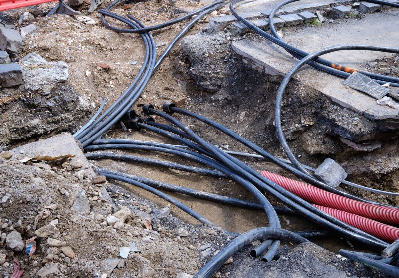 Electrical Line Excavation