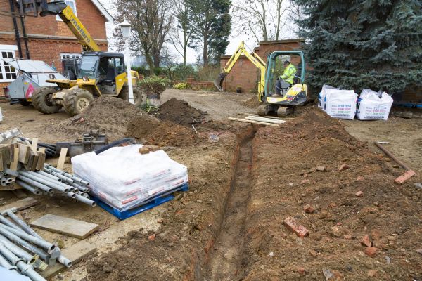 Cost of Drainage Ditch Digging in Clifton Park