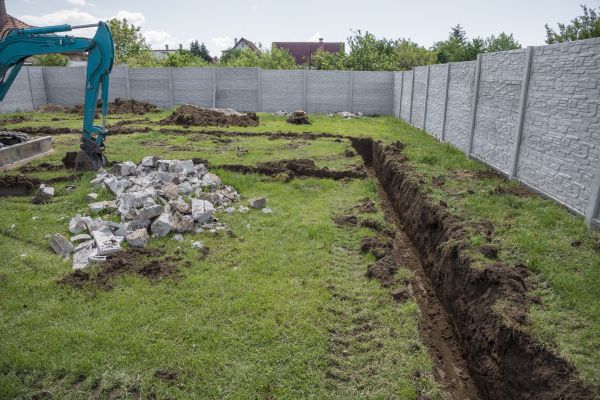 Cost of Yard Trenching in Clifton Park