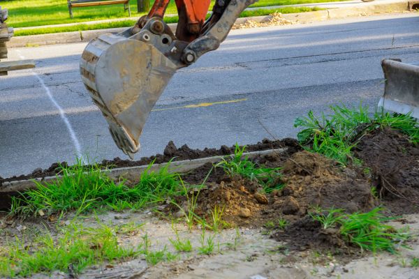 Cost of Sewer Line Trenching in Clifton Park