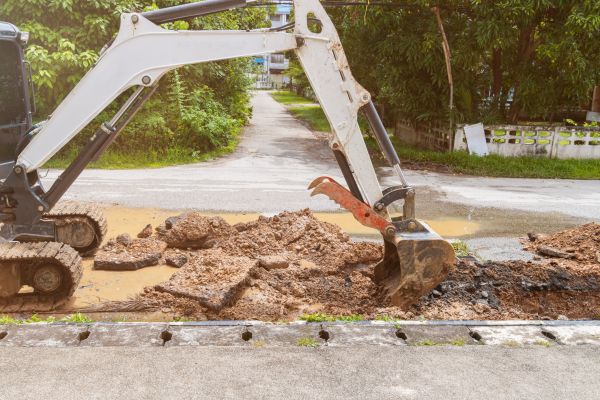 Cost of Water Line Excavation in Clifton Park
